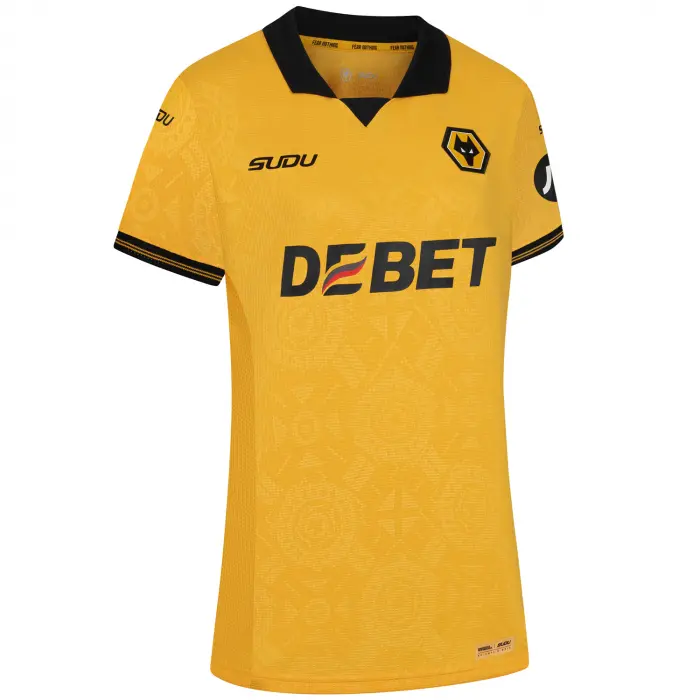 Wolverhampton Wanderers Kits Shop | 2025-26 Wolves Pro Home Shirt – Womens DOHERTY 2 Wolves Jerseys and Gear